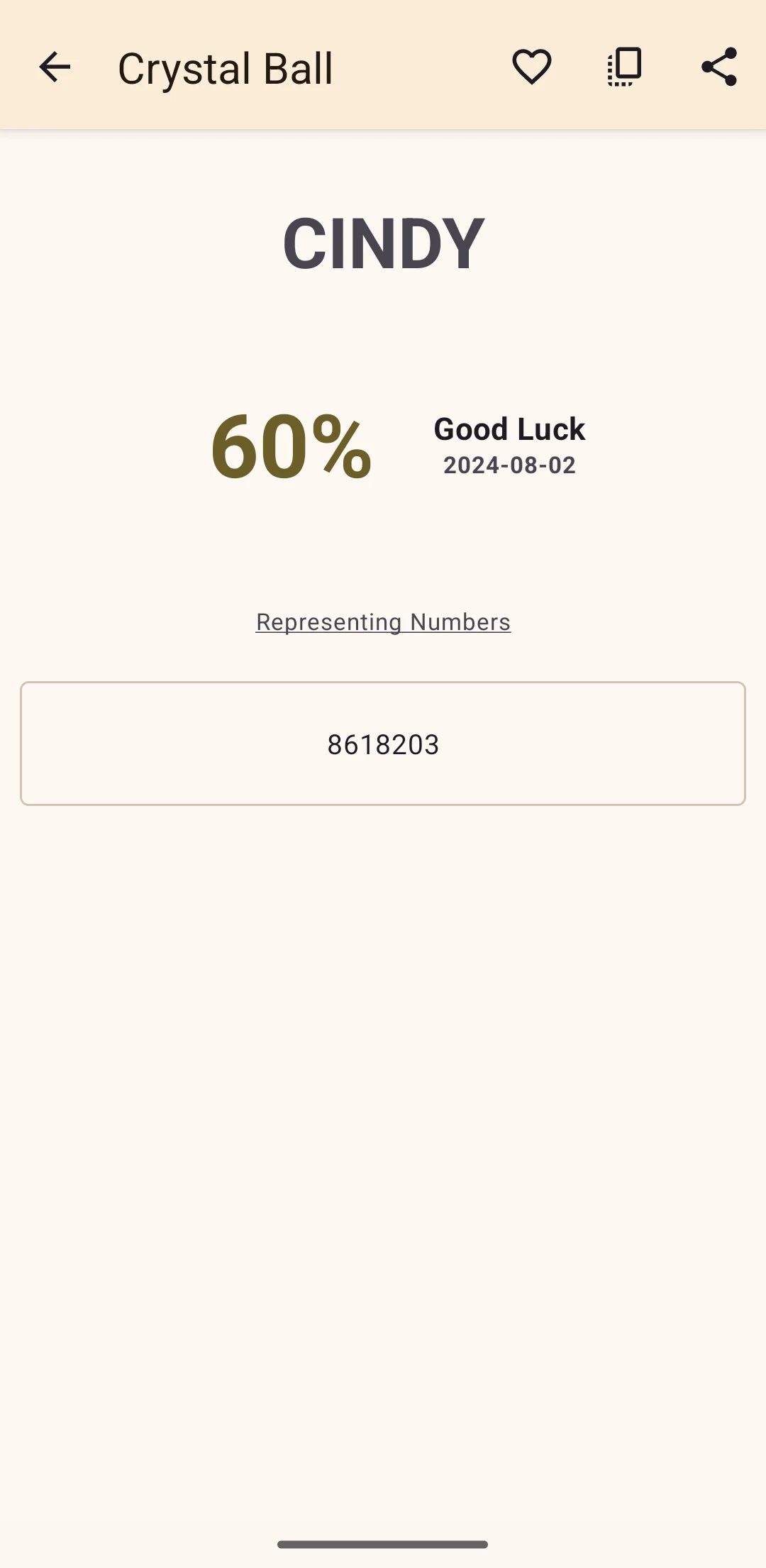 Fortune Teller screenshot